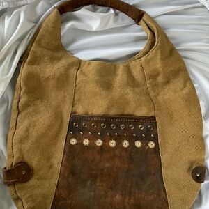 Hobo International Burlap Bag